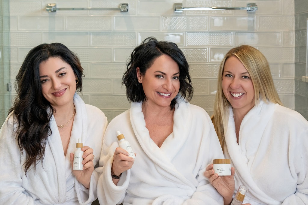 asthetik spa & skincare co-founders